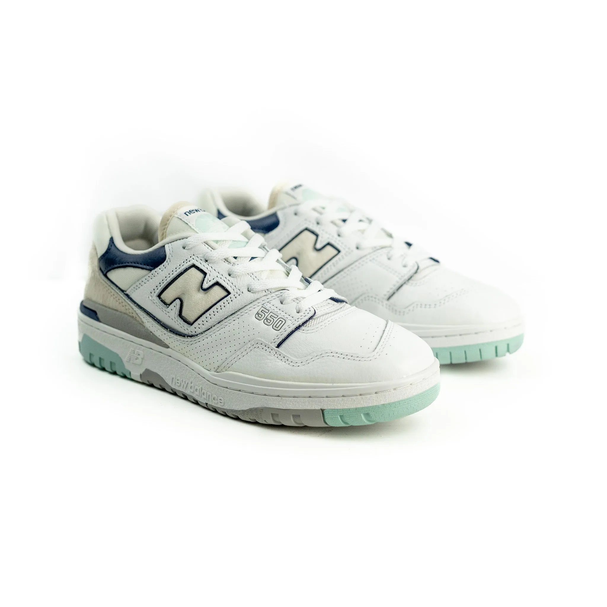 550 WHITE | MINT | NAVY