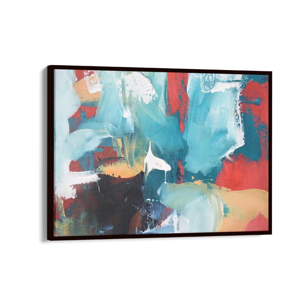 Abstract 220 Framed Canvas
