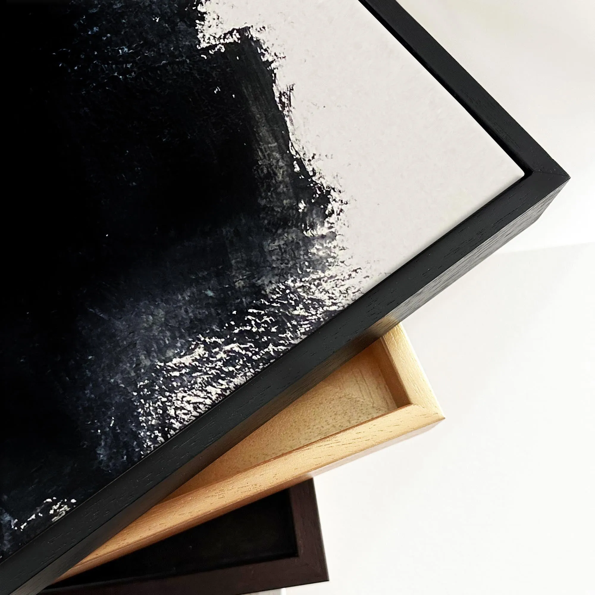 Abstract No 406 Framed Canvas