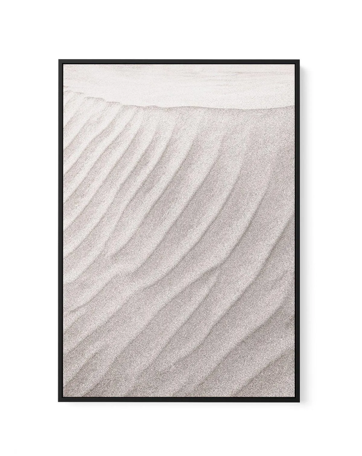 Abstract Sand | Framed Canvas Art Print