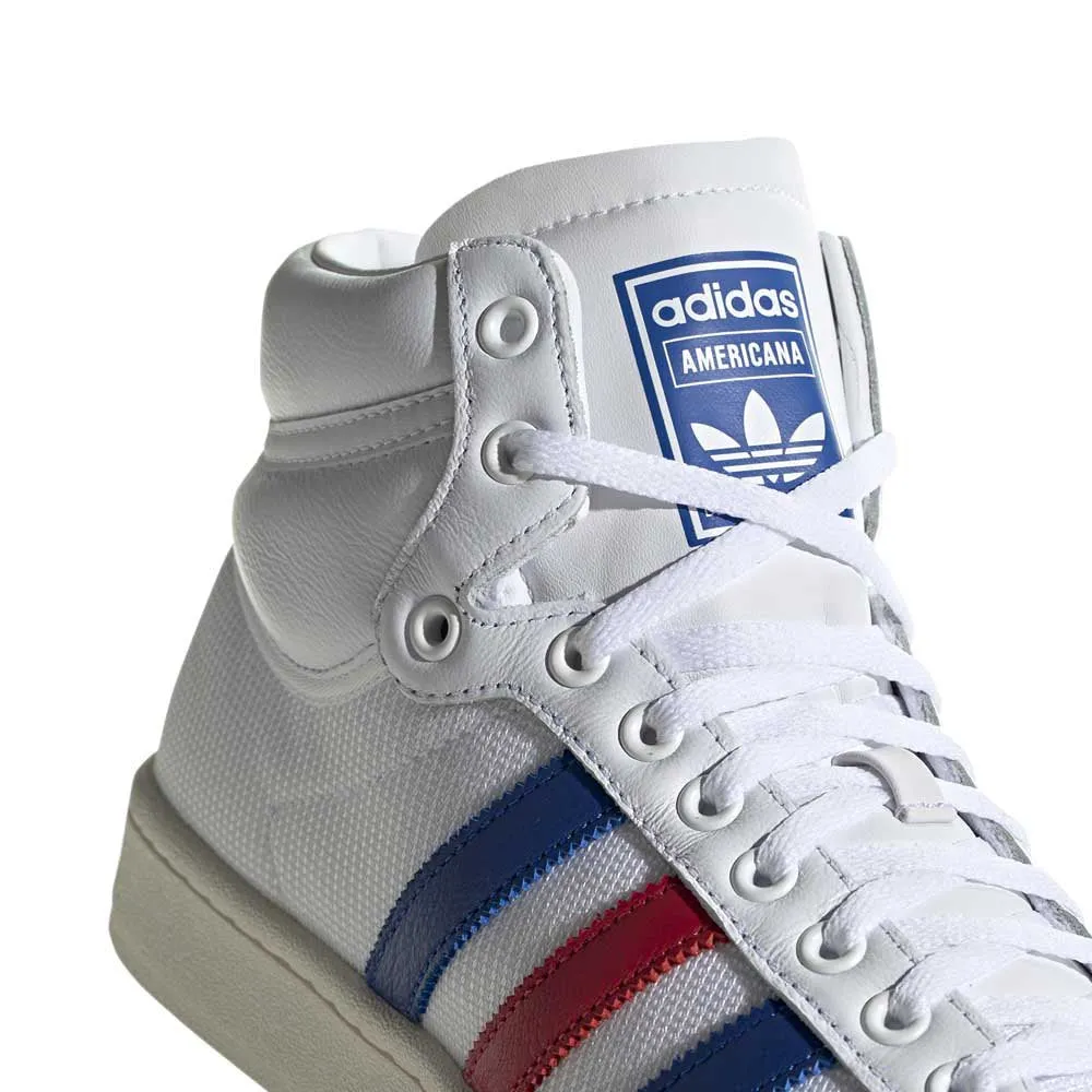 Adidas Americana Hi Sneaker White Royal Red EF2803