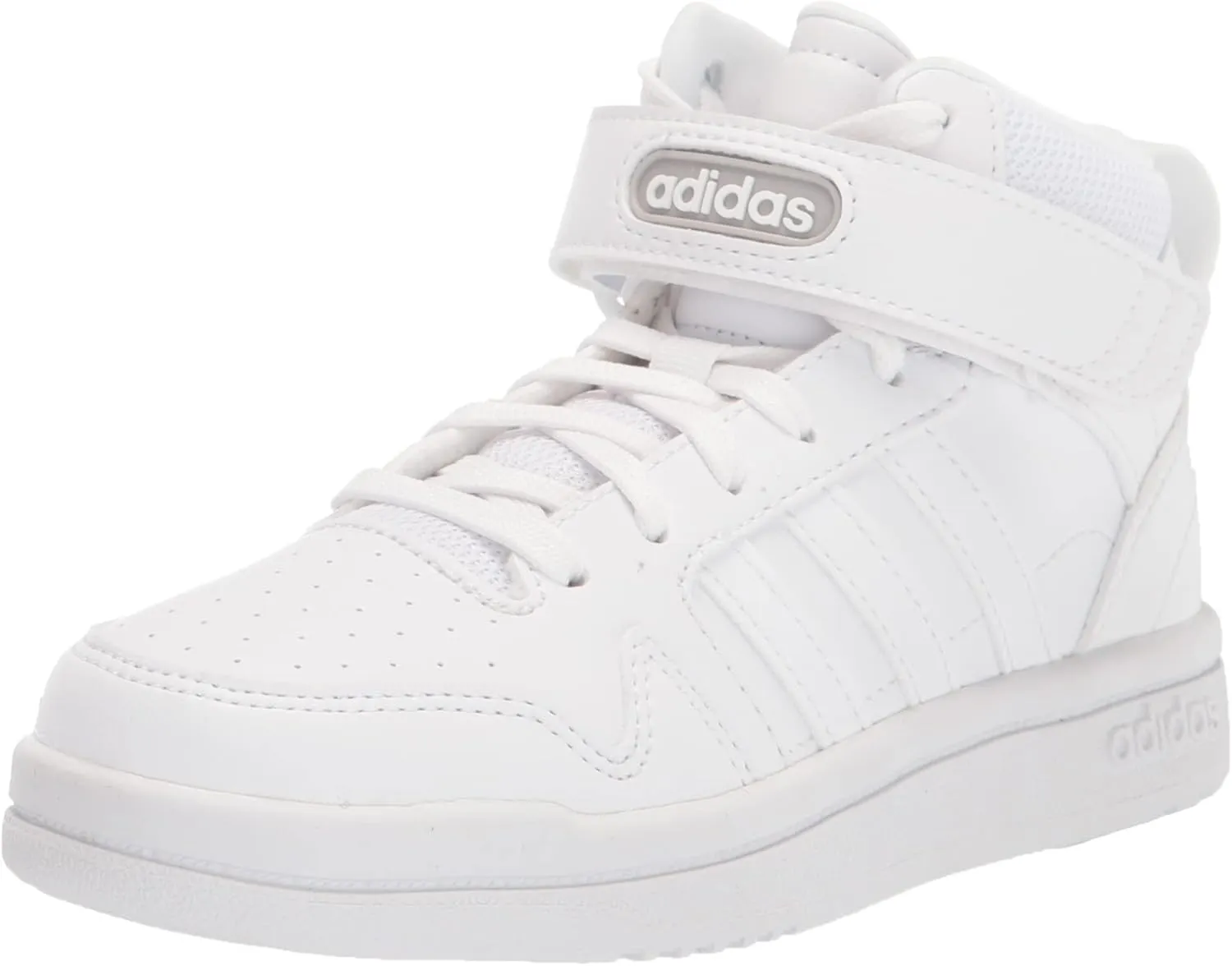 adidas Kids Boys Postmove Mid K Sneakers Shoes - White