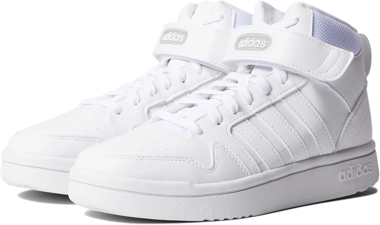 adidas Kids Boys Postmove Mid K Sneakers Shoes - White