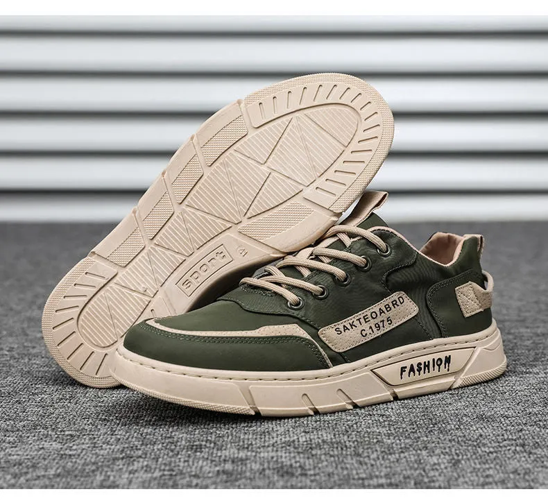 Advbridge Summer New Breathable Men's Shoes Trend Men Board Shoes Umbrella Canvas Sneakers All-match Sports Casual Shoes