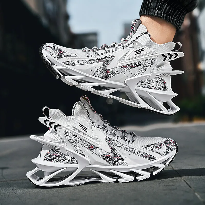 Autumn New Fashion Casual Running Shoes Men&#039;s Lightweight Flyweave Sports Men&#039;s Shoes