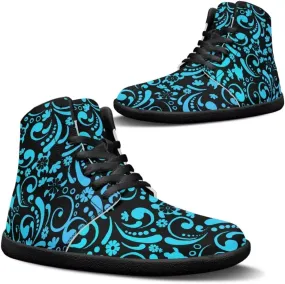 Barefoot Shoes Men Zero Drop Shoes Men Toe Shoes Anti Slip High-Top Zero Drop Sole Hiking Sneakers