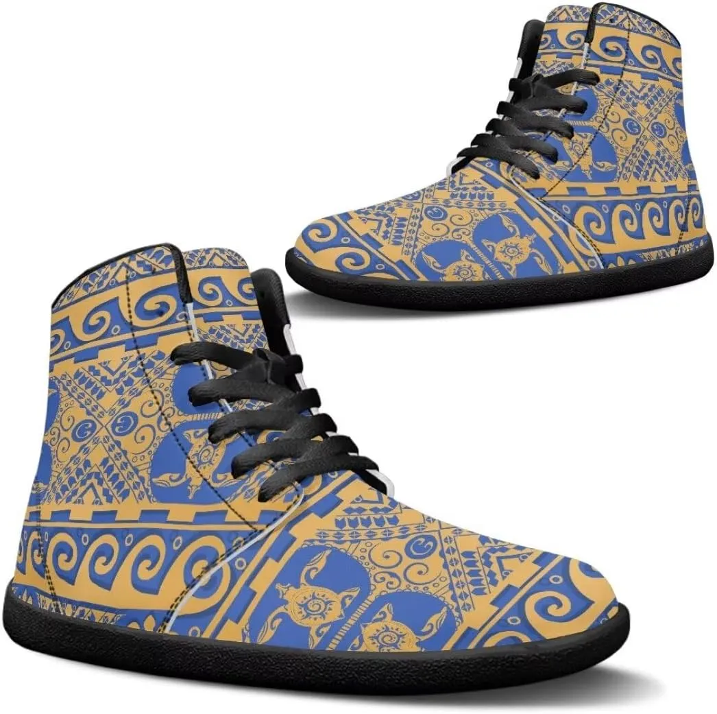 Barefoot Shoes Men Zero Drop Shoes Men Toe Shoes Anti Slip High-Top Zero Drop Sole Hiking Sneakers