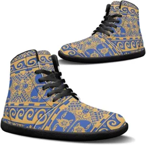 Barefoot Shoes Men Zero Drop Shoes Men Toe Shoes Anti Slip High-Top Zero Drop Sole Hiking Sneakers