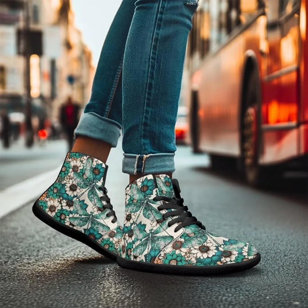 Barefoot Shoes Men Zero Drop Shoes Men Toe Shoes Anti Slip High-Top Zero Drop Sole Hiking Sneakers