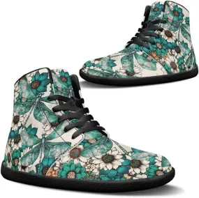 Barefoot Shoes Men Zero Drop Shoes Men Toe Shoes Anti Slip High-Top Zero Drop Sole Hiking Sneakers