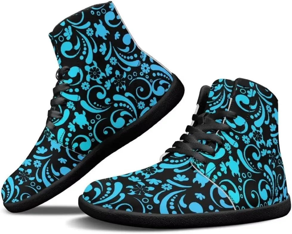 Barefoot Shoes Men Zero Drop Shoes Men Toe Shoes Anti Slip High-Top Zero Drop Sole Hiking Sneakers
