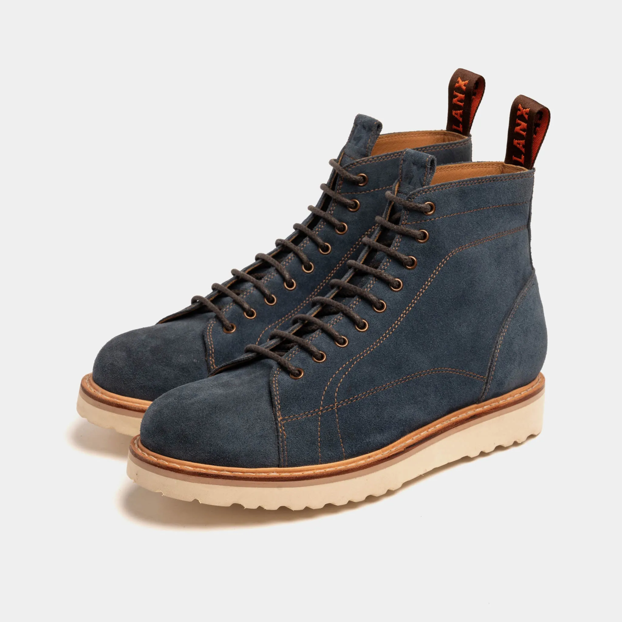BARLEY // NAVY SUEDE