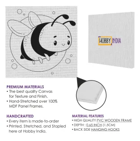 Bee Fly DIY Canvas Base for Painting
