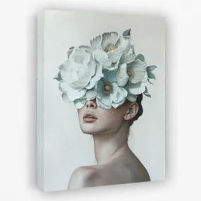 Blue Flower Lady