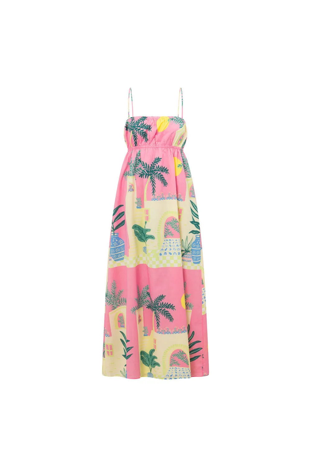 Catie Dress - Vista Pink