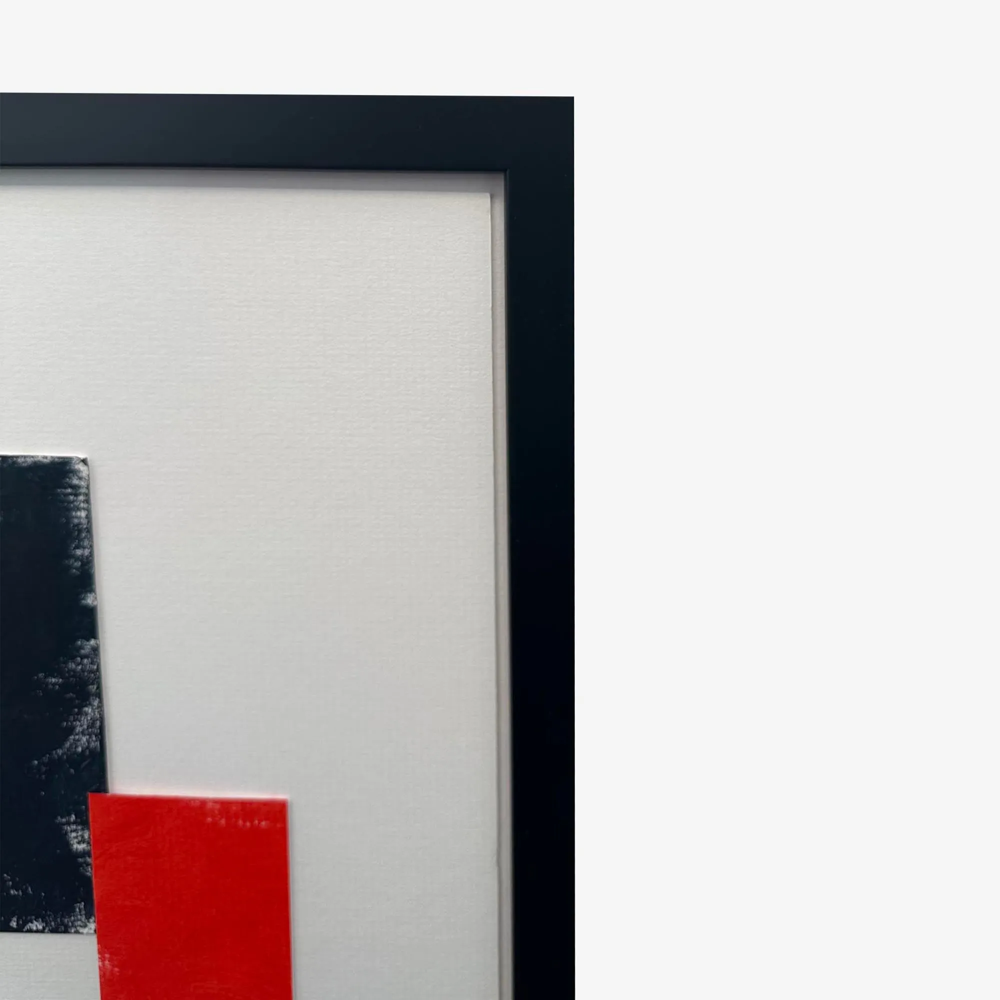 Composition In Red, Black And White