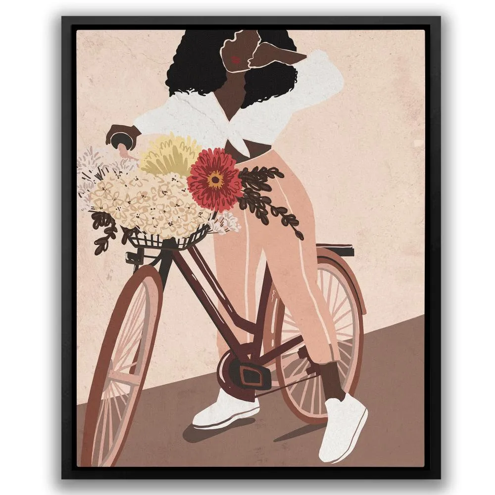 Cyclist Abstract