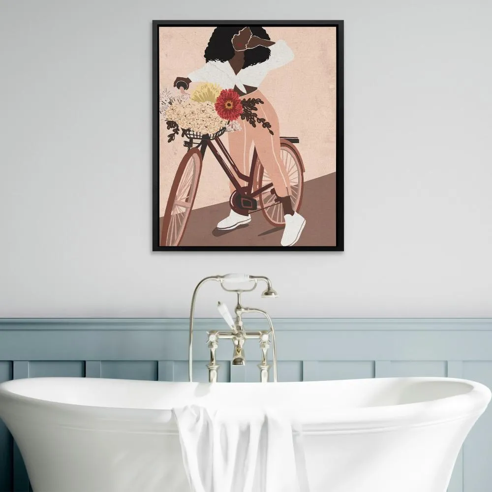 Cyclist Abstract