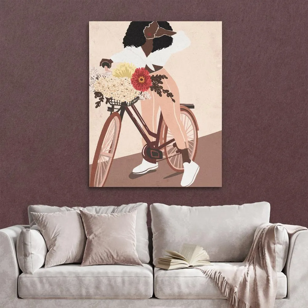Cyclist Abstract