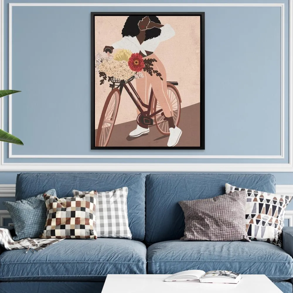 Cyclist Abstract