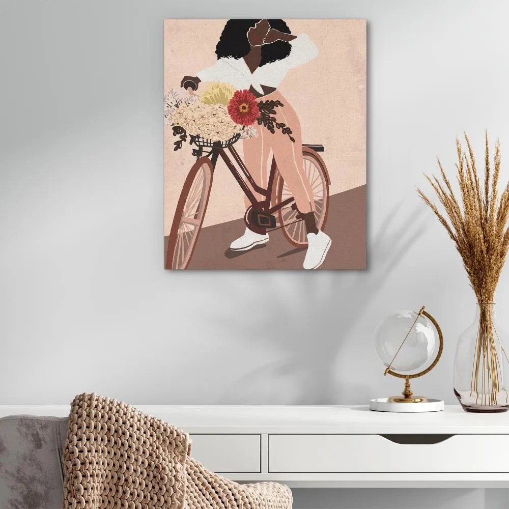 Cyclist Abstract