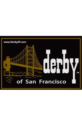 Derby of San Francisco Vinyl Sticker Pack - Assorted Colors and Sizes