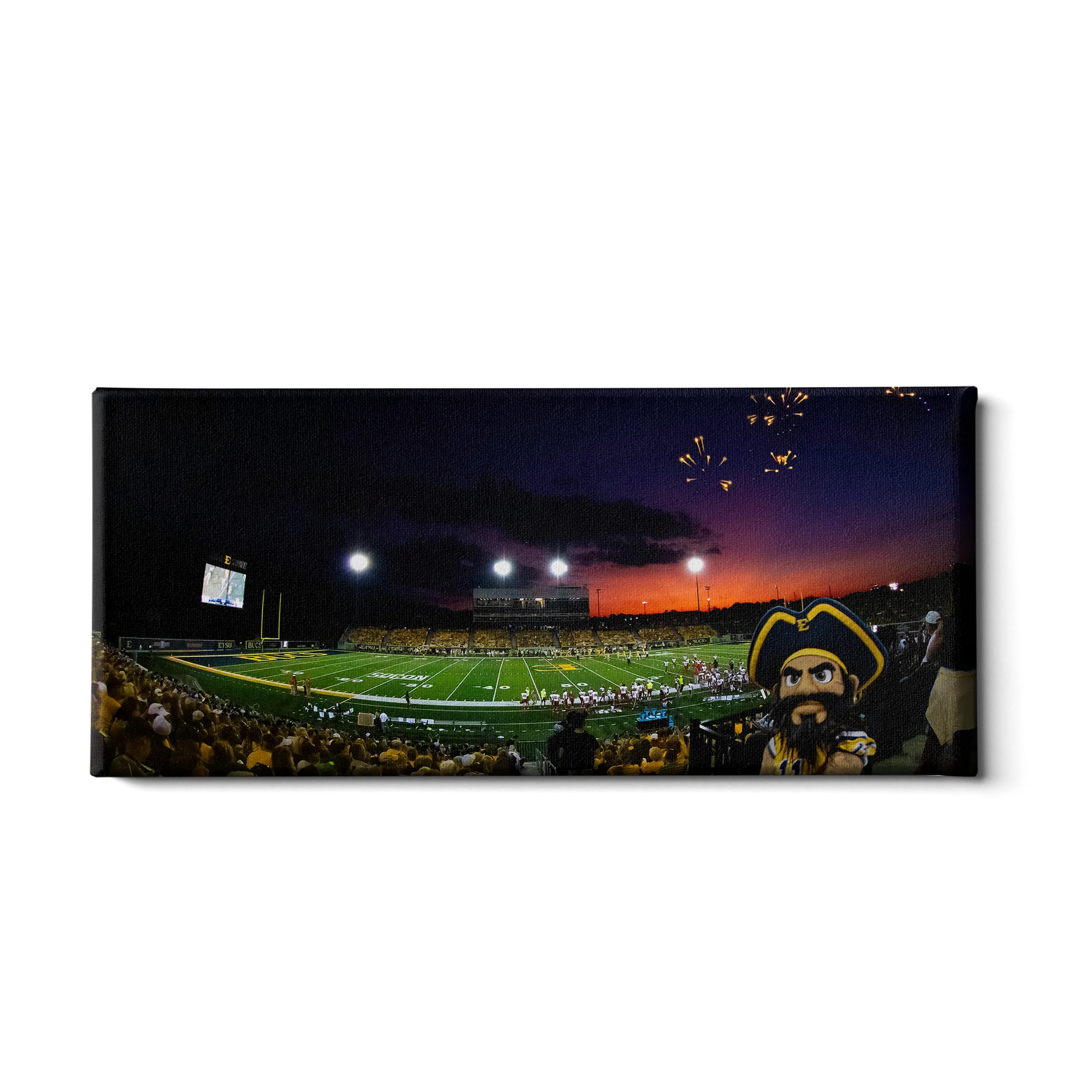 ETSU - Sunset Score with Bucky Panoramic