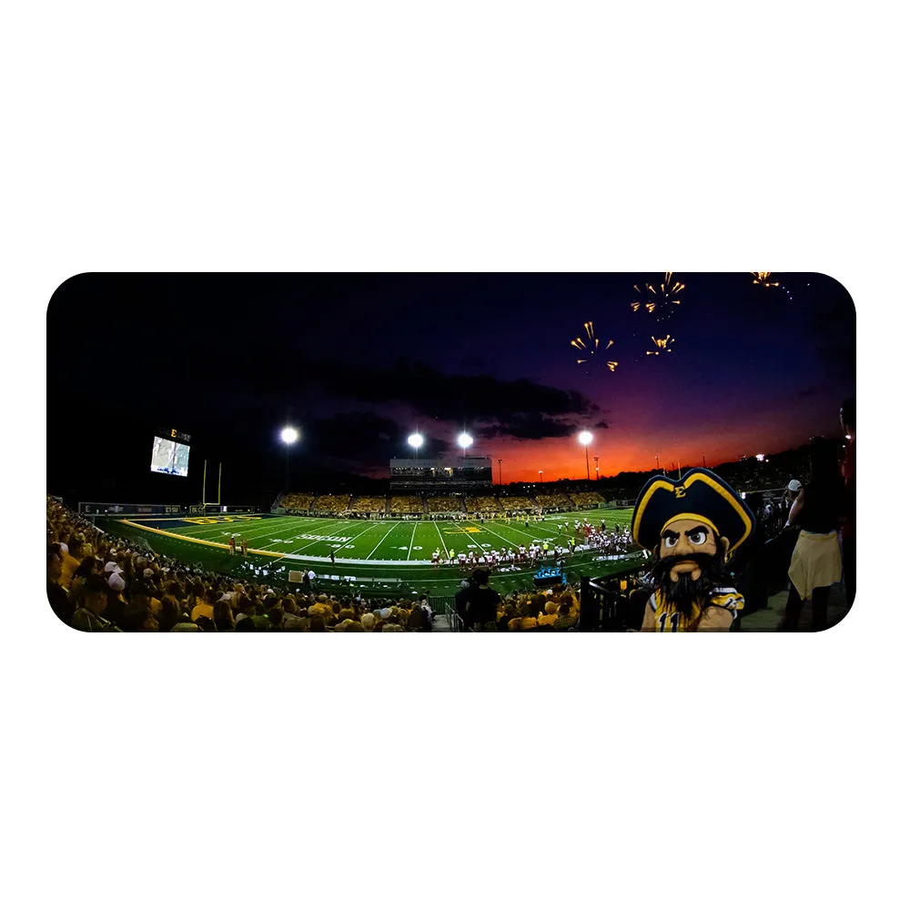 ETSU - Sunset Score with Bucky Panoramic