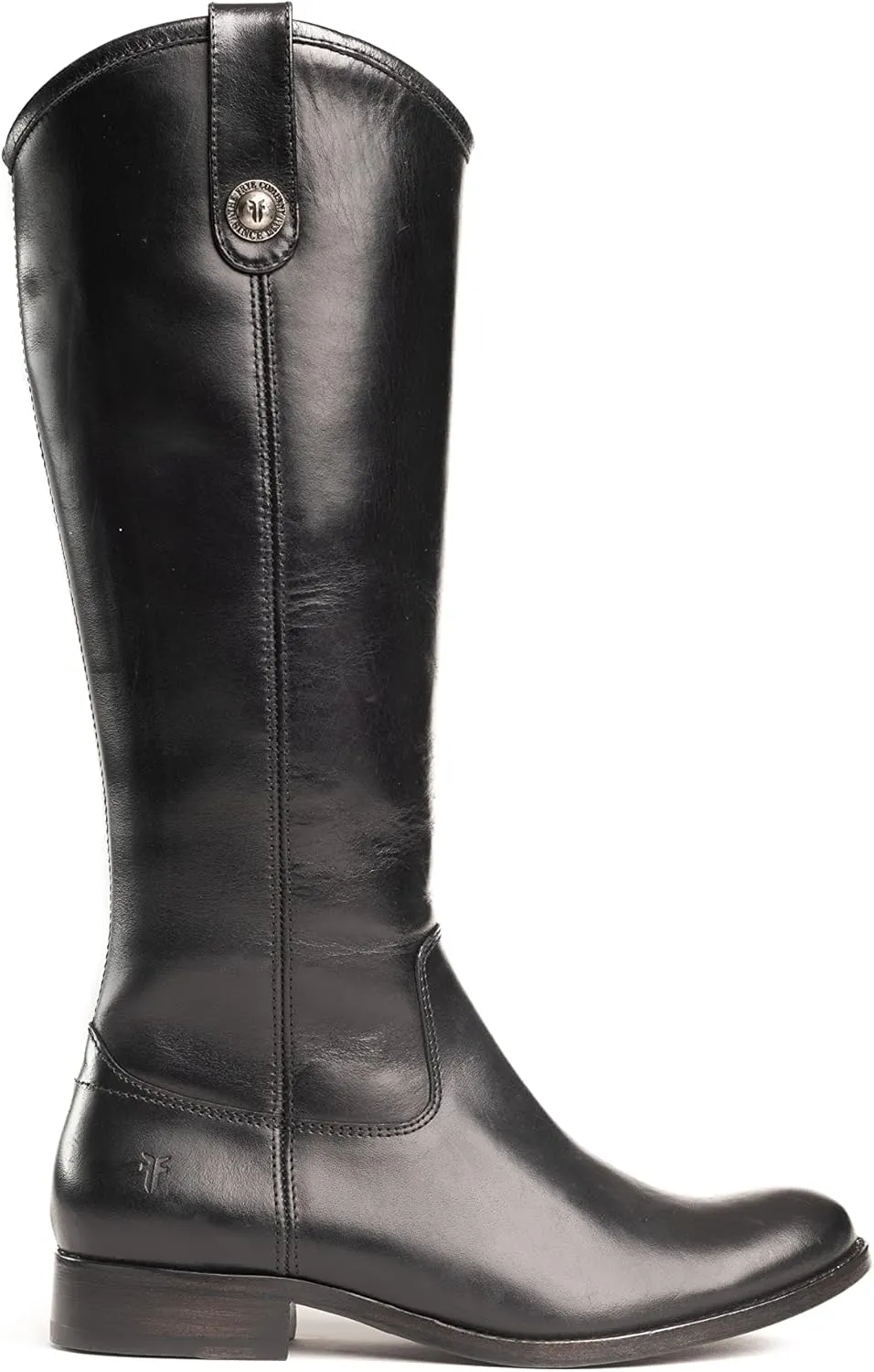 Frye Melissa Inside Zip Riding Boots for Women Featuring Supple Leather Lining with Rubber Infused Leather Outsole and Signature Hardware  14  Shaft Height