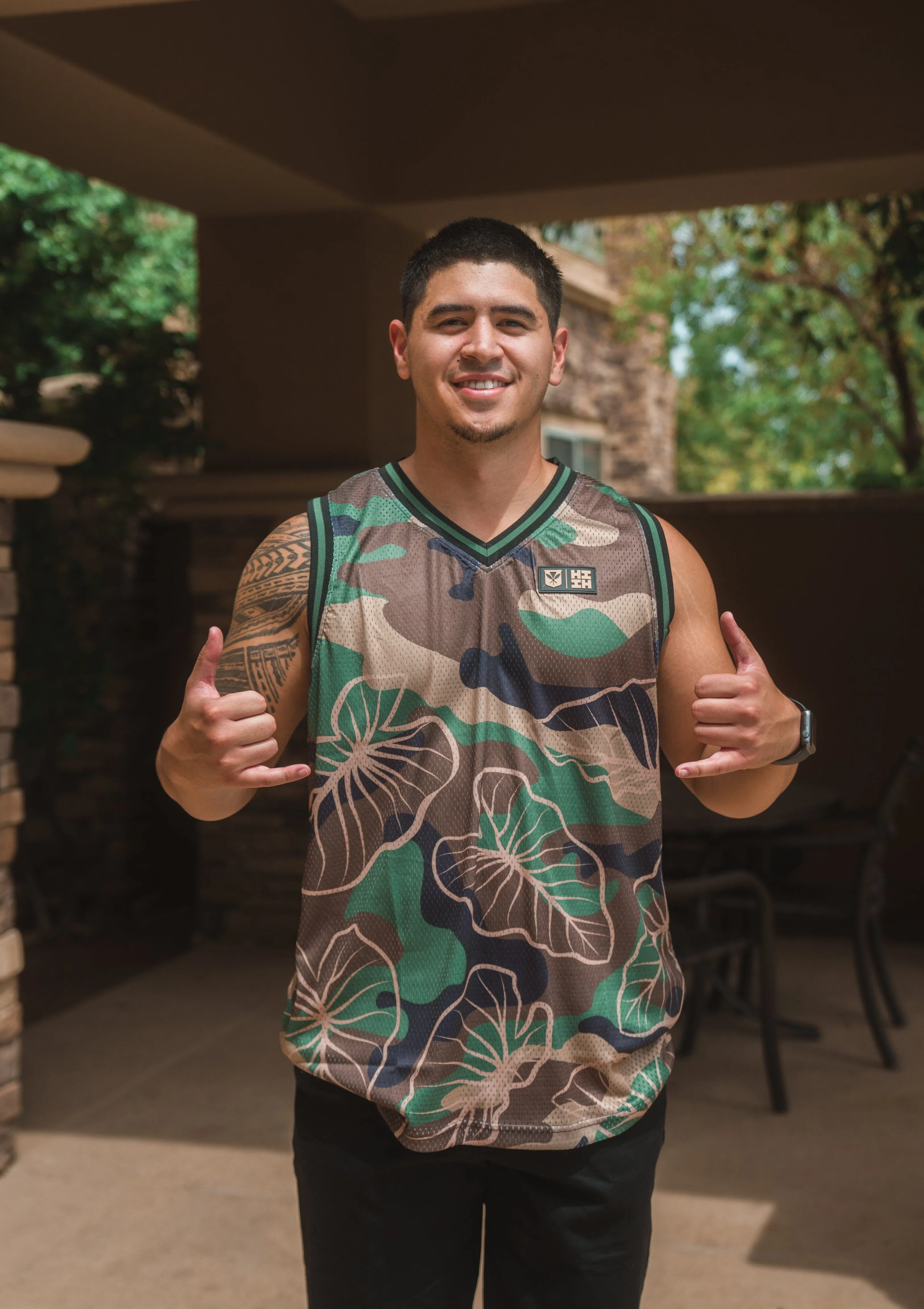 KALO CAMO MINI COLLECTION BASKETBALL JERSEY