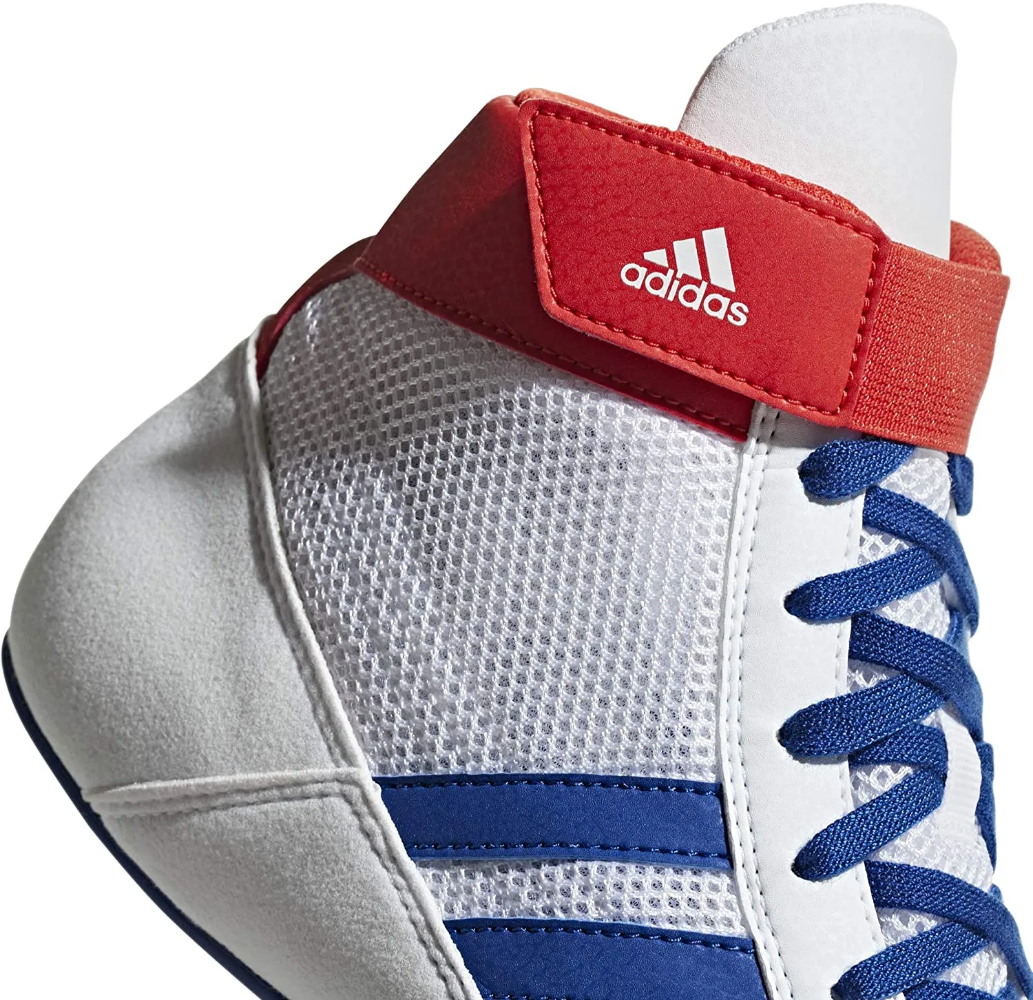 Kinder Ringerschuhe ADIDAS Havoc - Weiß/Rot/Blau