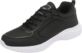 Men's Fashion Sneakers Fashion Men Sports Shoes Flat Non Slip Lace Up Upper Lightweight and Comfortable