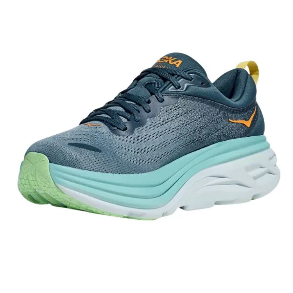 Mens HOKA Bondi 8 - Real Teal / Shadow