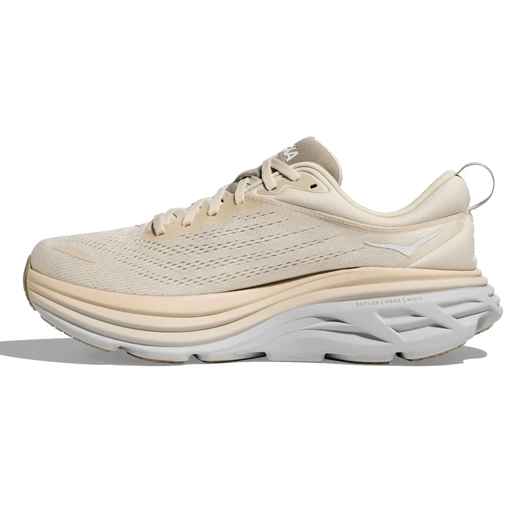 Mens HOKA Bondi 8 Wide Running Shoes