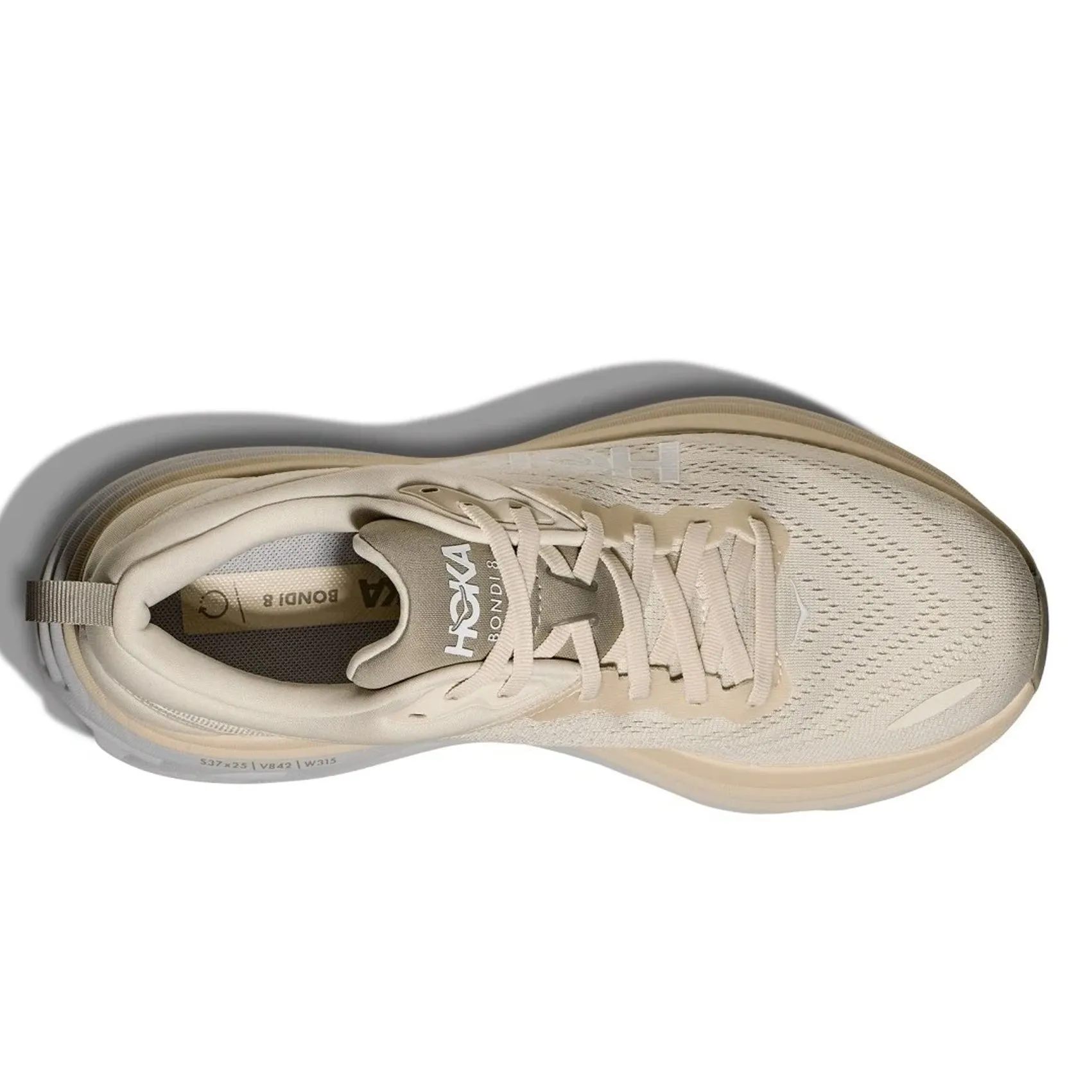 Mens HOKA Bondi 8 Wide Running Shoes