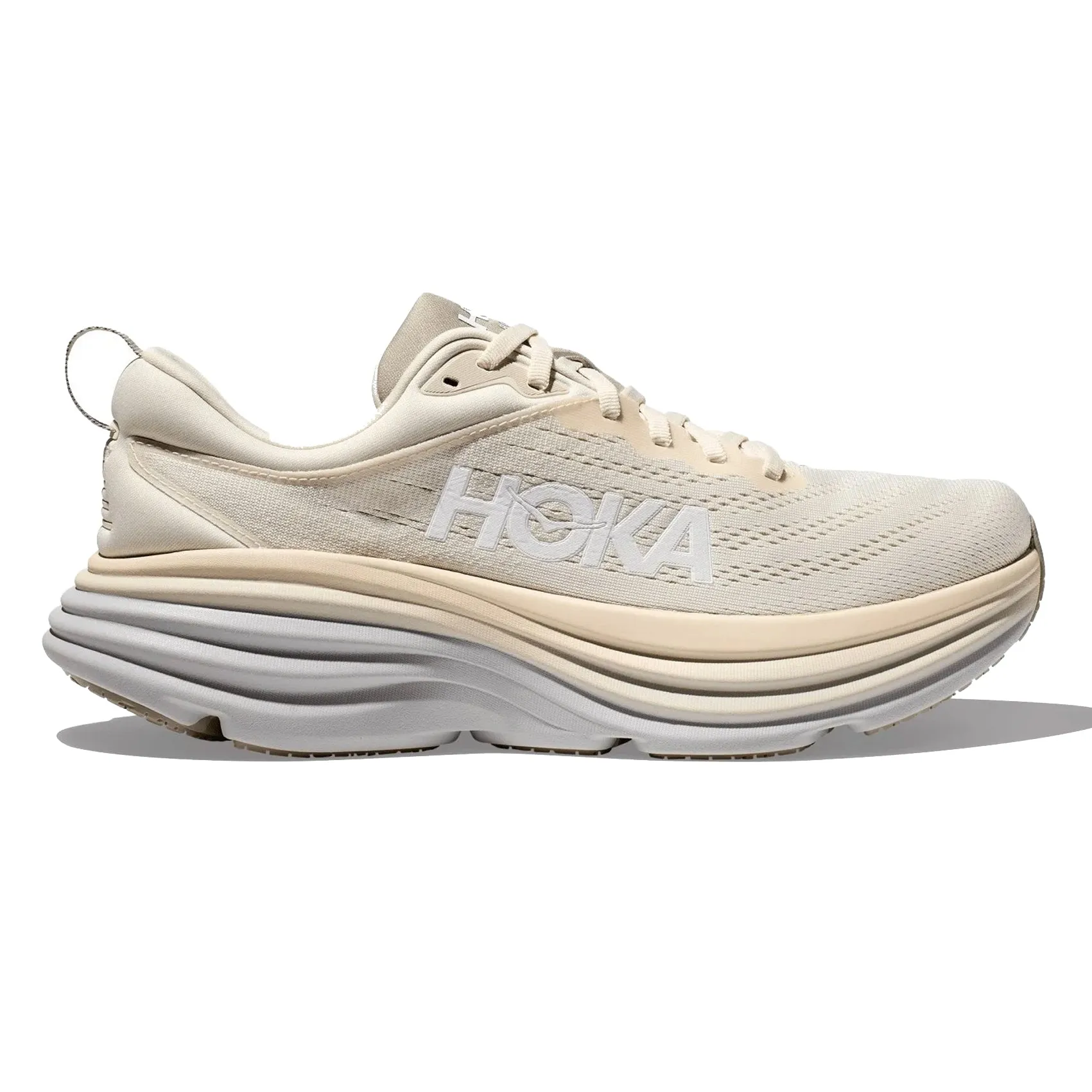 Mens HOKA Bondi 8 Wide Running Shoes