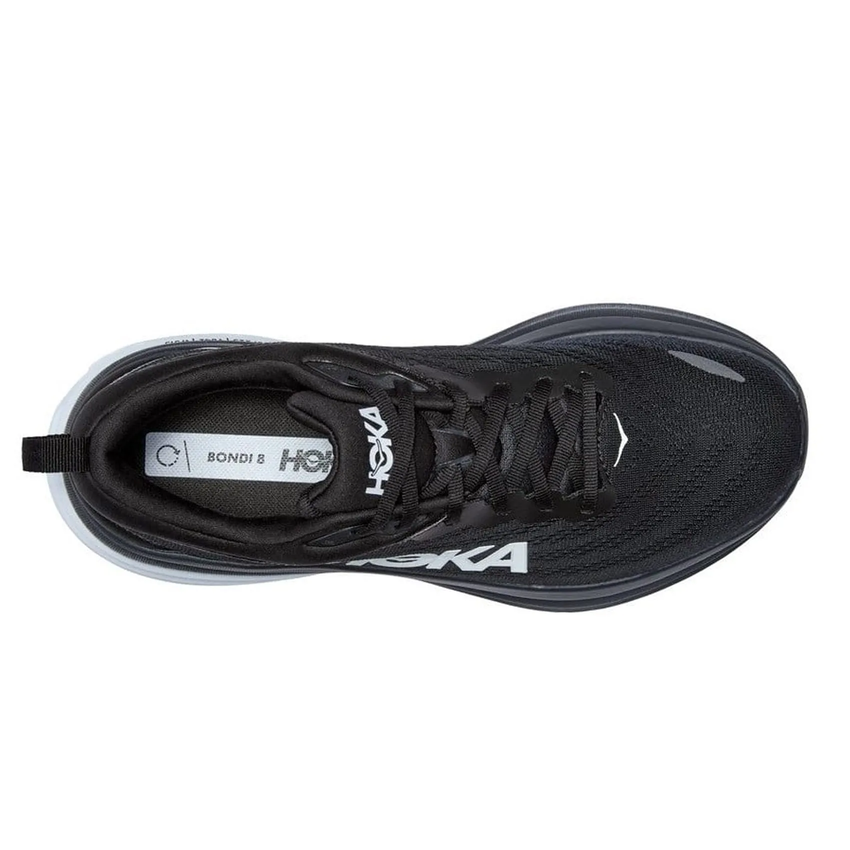 Mens HOKA Bondi 8 Wide Running Shoes