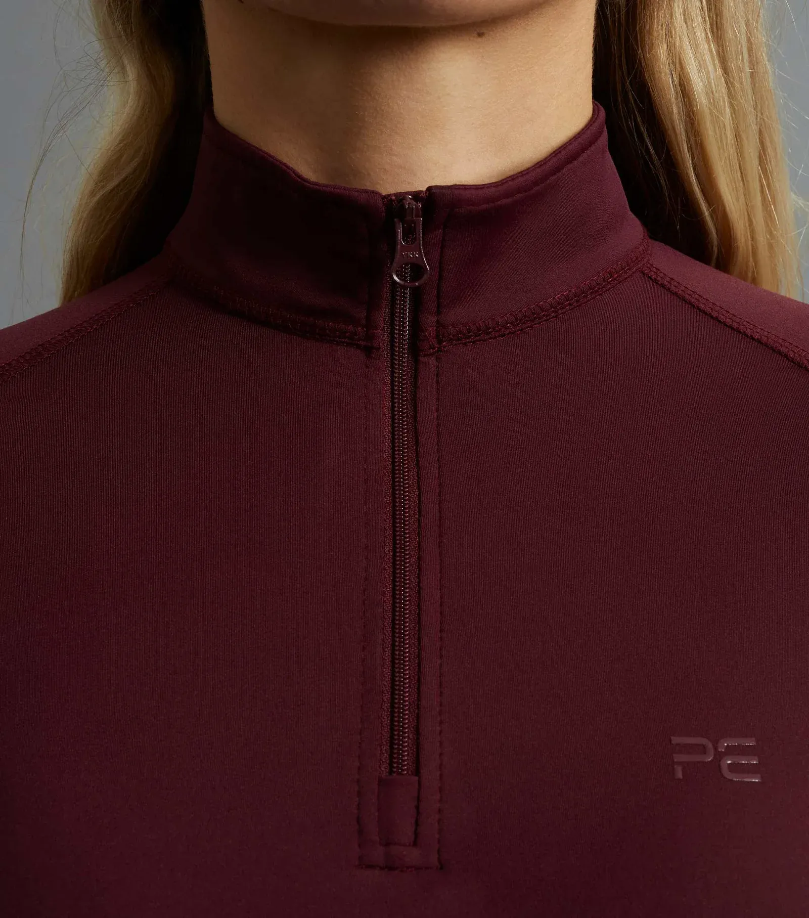 PEI Ombretta Technical Riding Layer - Burgundy