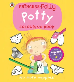 Princess Polly Potty Colouring Book