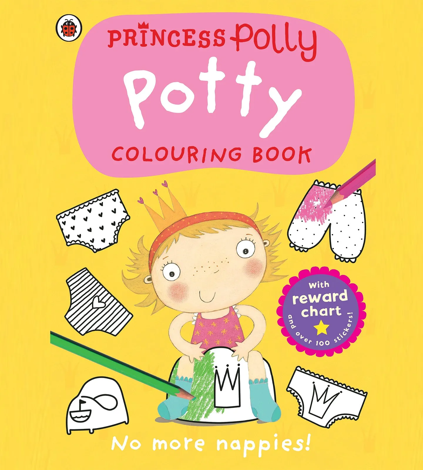 Princess Polly Potty Colouring Book