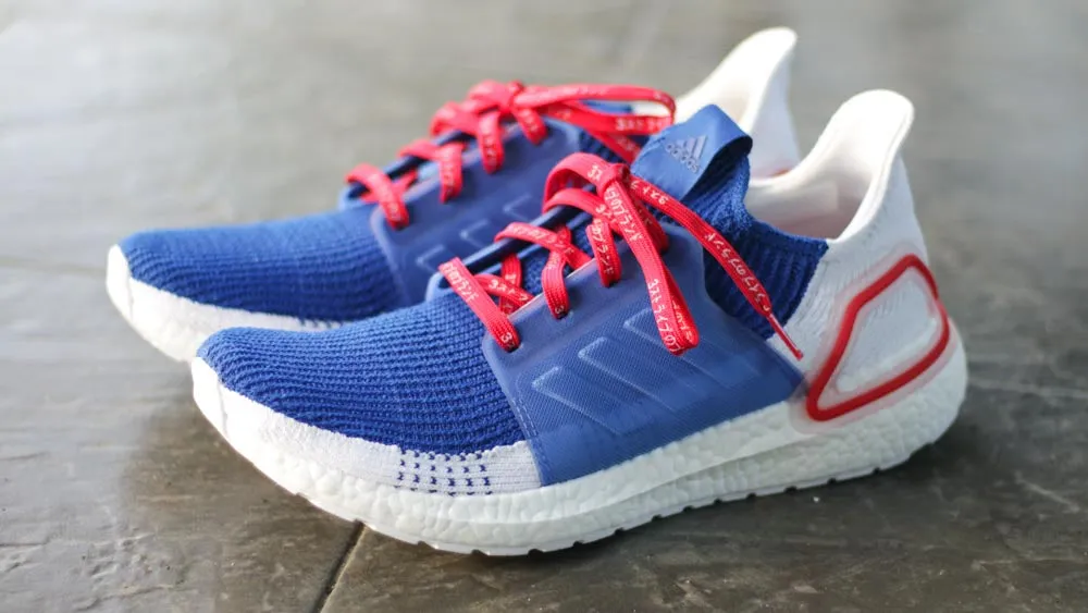 Red and White Katakana Laces