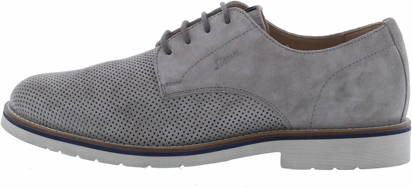 Sioux Men's Derby Oxford Flat, Cemento, 11.5