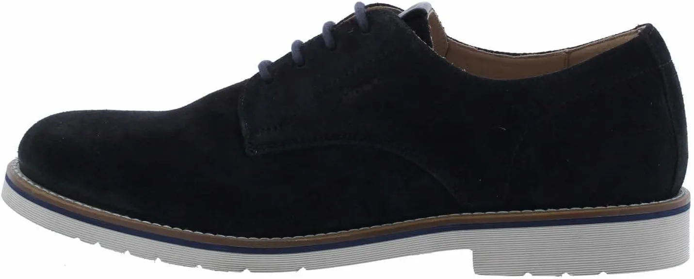 Sioux Men's Derby Oxford Flat, darkblue, 10