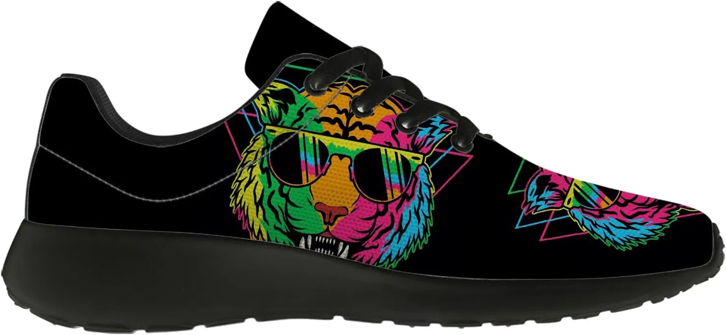 Tiger Print Shoes for Women Men Running Shoes Fashion Sneakers Gifts for Men Women