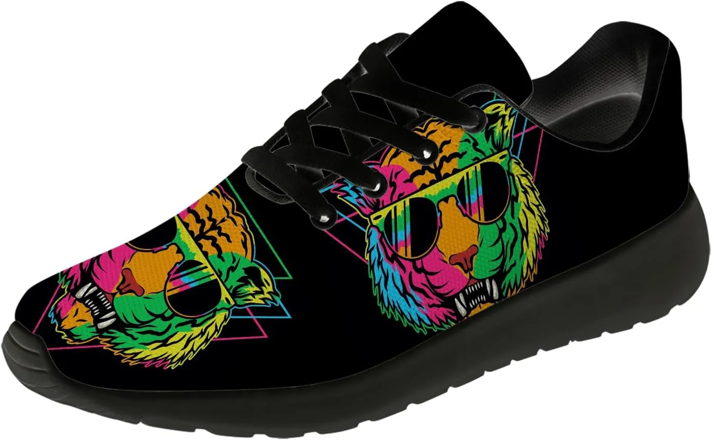 Tiger Print Shoes for Women Men Running Shoes Fashion Sneakers Gifts for Men Women