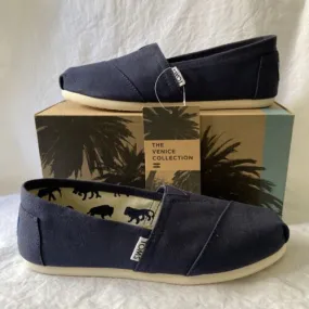 Toms Womens Classic Navy Canvas