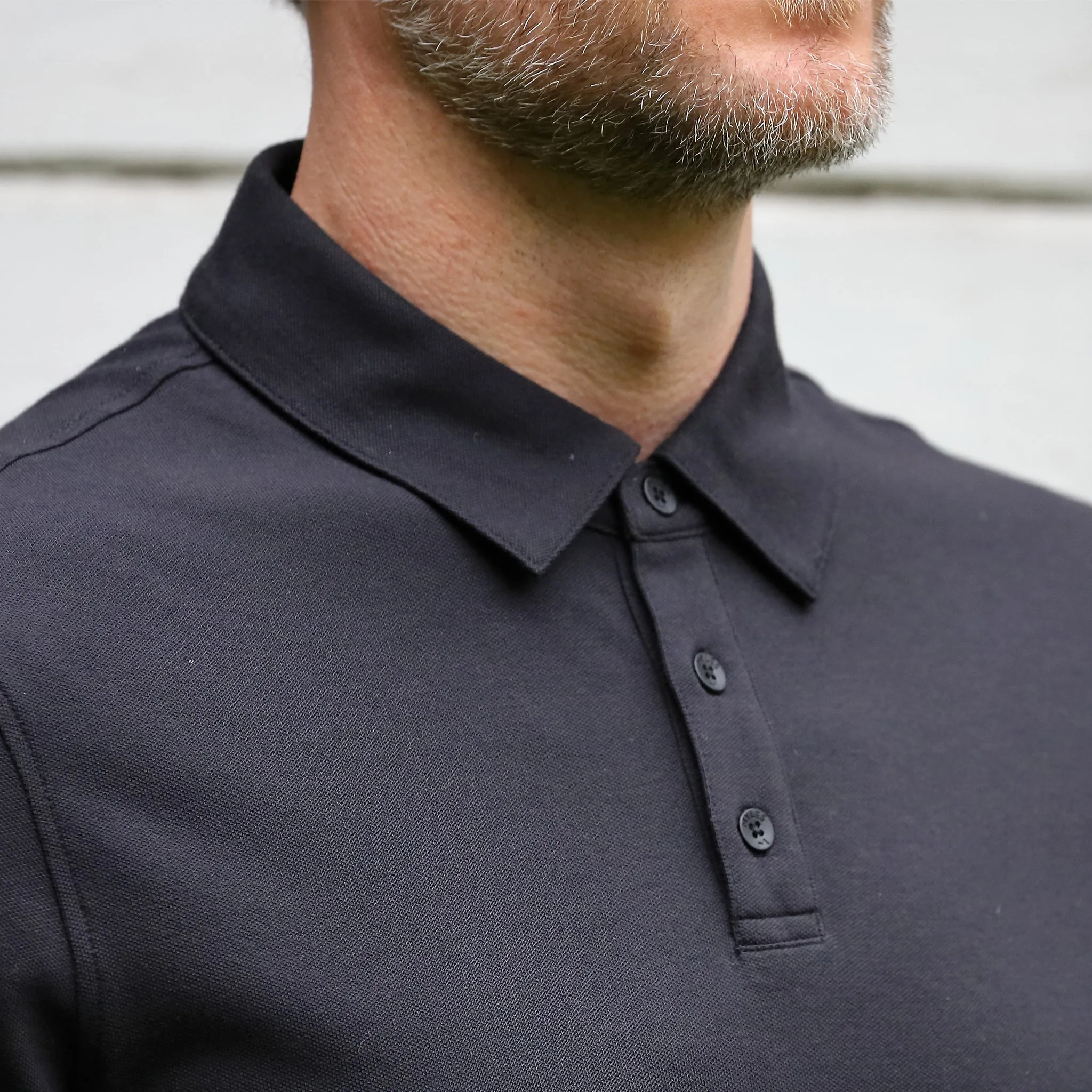 Tour Polo in Black (Original Design)