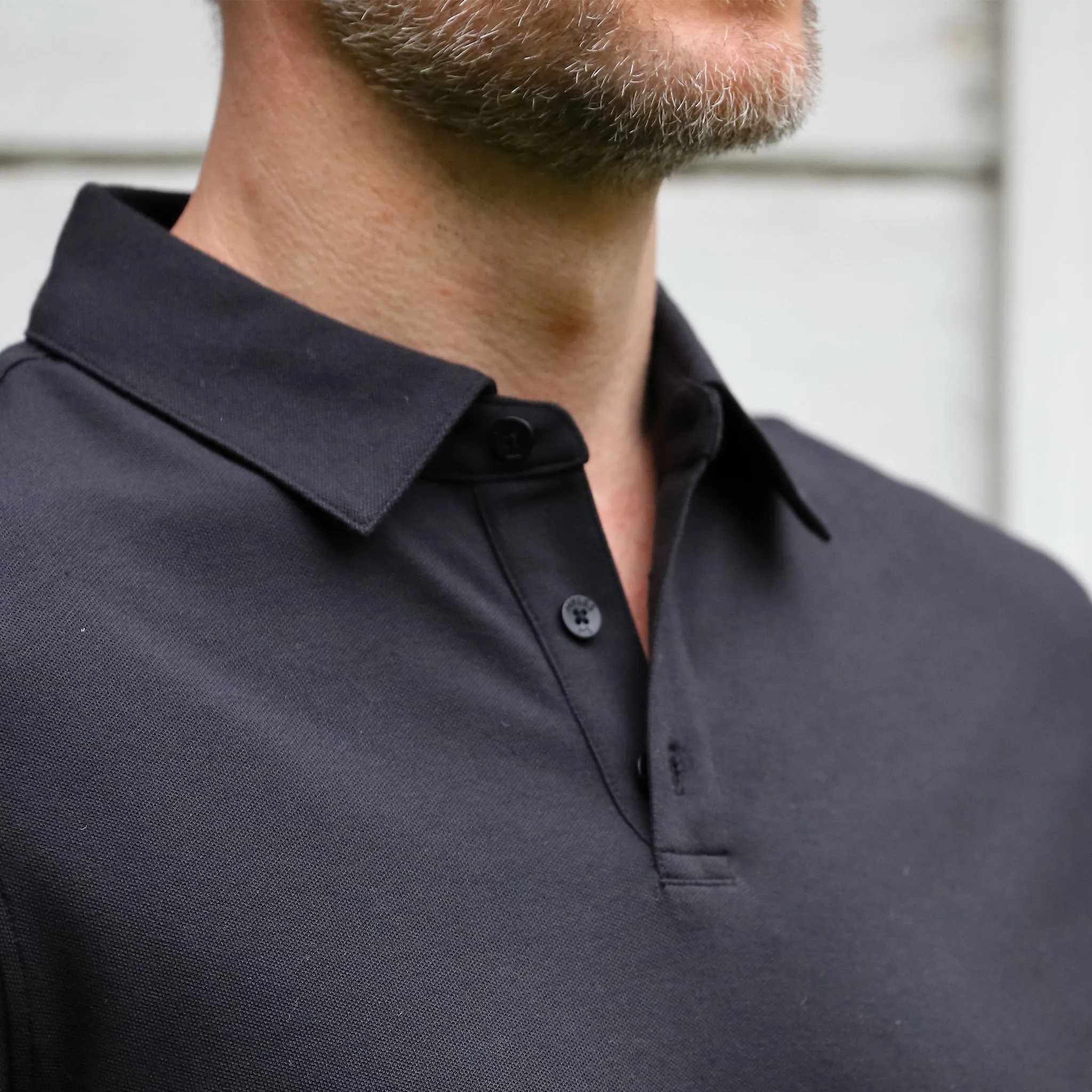 Tour Polo in Black (Original Design)