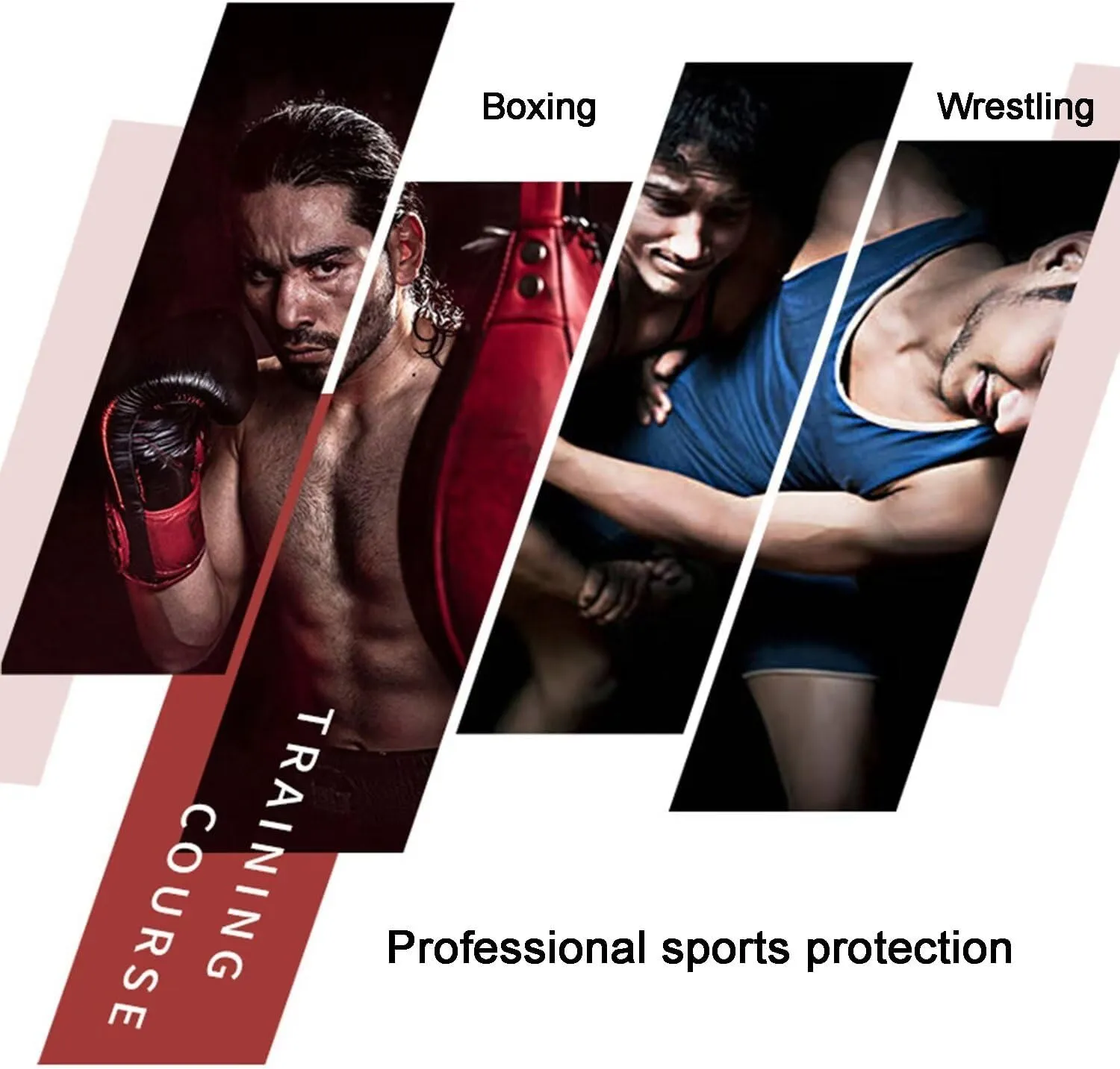 Trainer Boxing Shoes - Professional Breathable Wrestling Shoes, Training Shoe for Adult & Youth Men Women Non Slip Rubber Sole Lightweight Boots