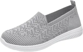 Women Casual Shoes Fashion Simple Solid Color Comfortable and Lightweight Flat Bottomed Slip On Business Heels Women